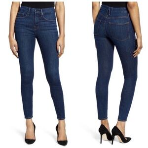 Good American Good Waist Dark Wash Jeans | Size 6